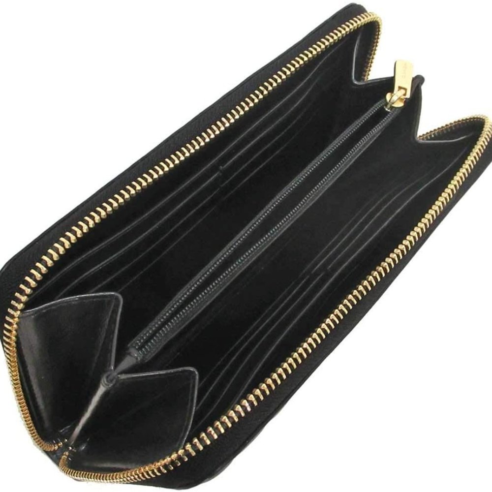 🚀SOLD🧨NWT Coach Accordion Zip Wallet W/ Linear Quilting - Picture 5 of 11